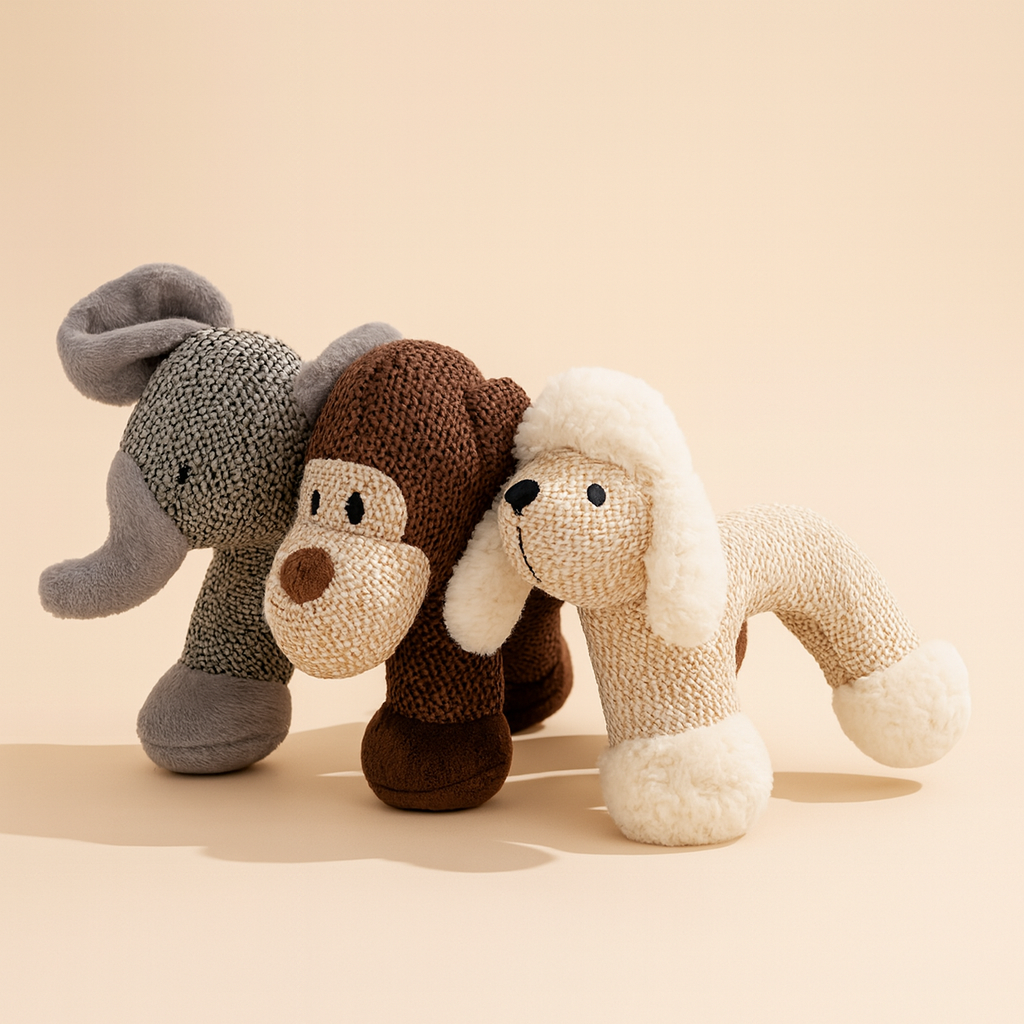 Plush Elephant Pet Companion™